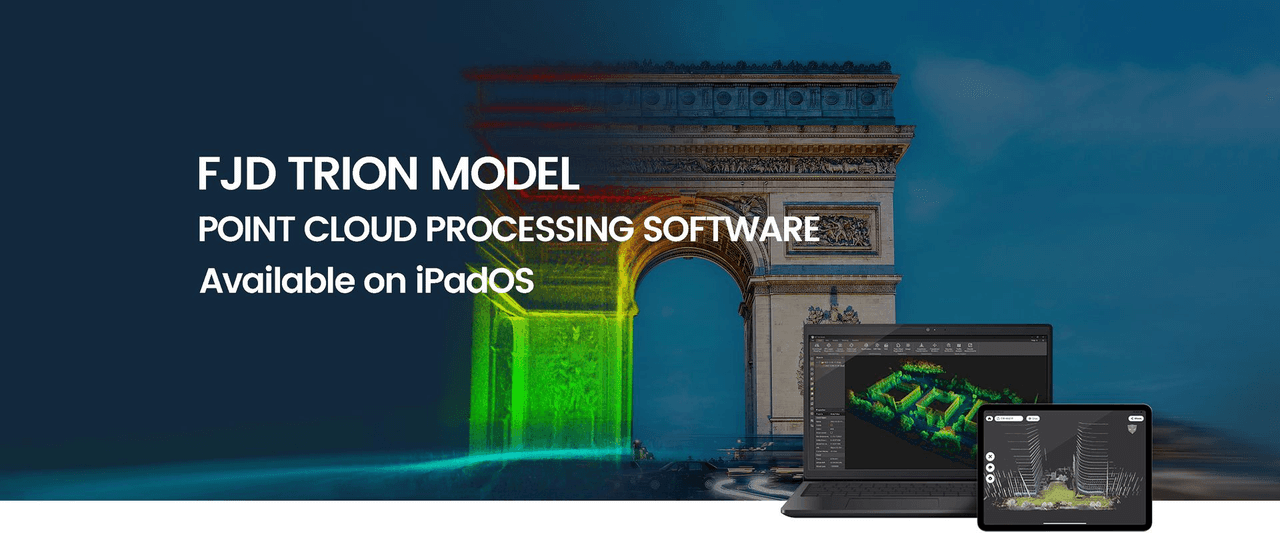 FJDynamics Brings Trion Model to iPadOS, Simplifying Workflows in Surveying with Point Cloud Scanner