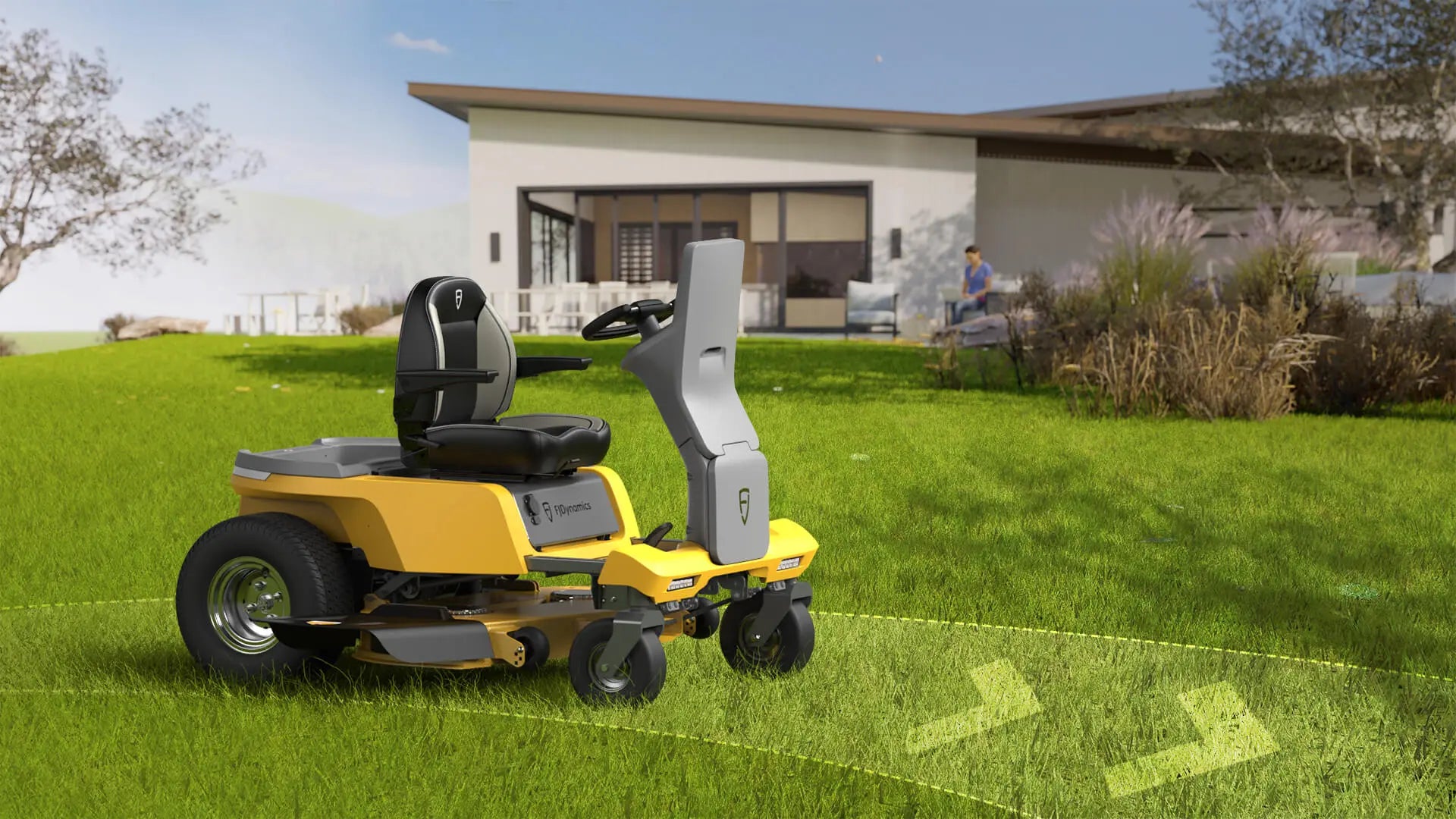 多用途のスマート ZTR モアで芝生の手入れを変革: 革新的、効率的、環境に優しい - FJDynamics