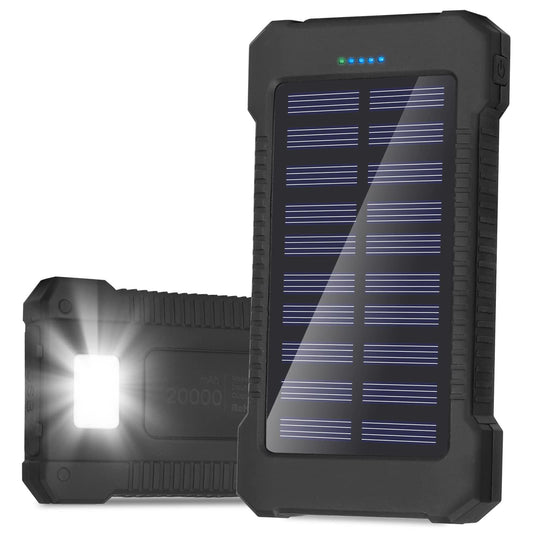 FJD 20000mAh Portable Solar Power Bank US Version - FJDynamics