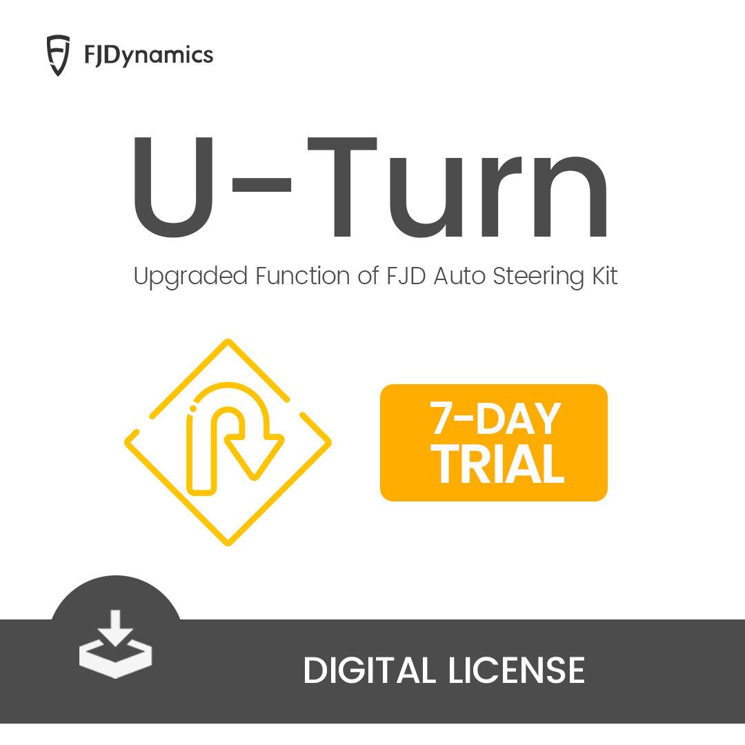 U-turn Auto-drive Activation License for FJD Autosteering Kit - INSTANT DELIVERY - FJDynamics