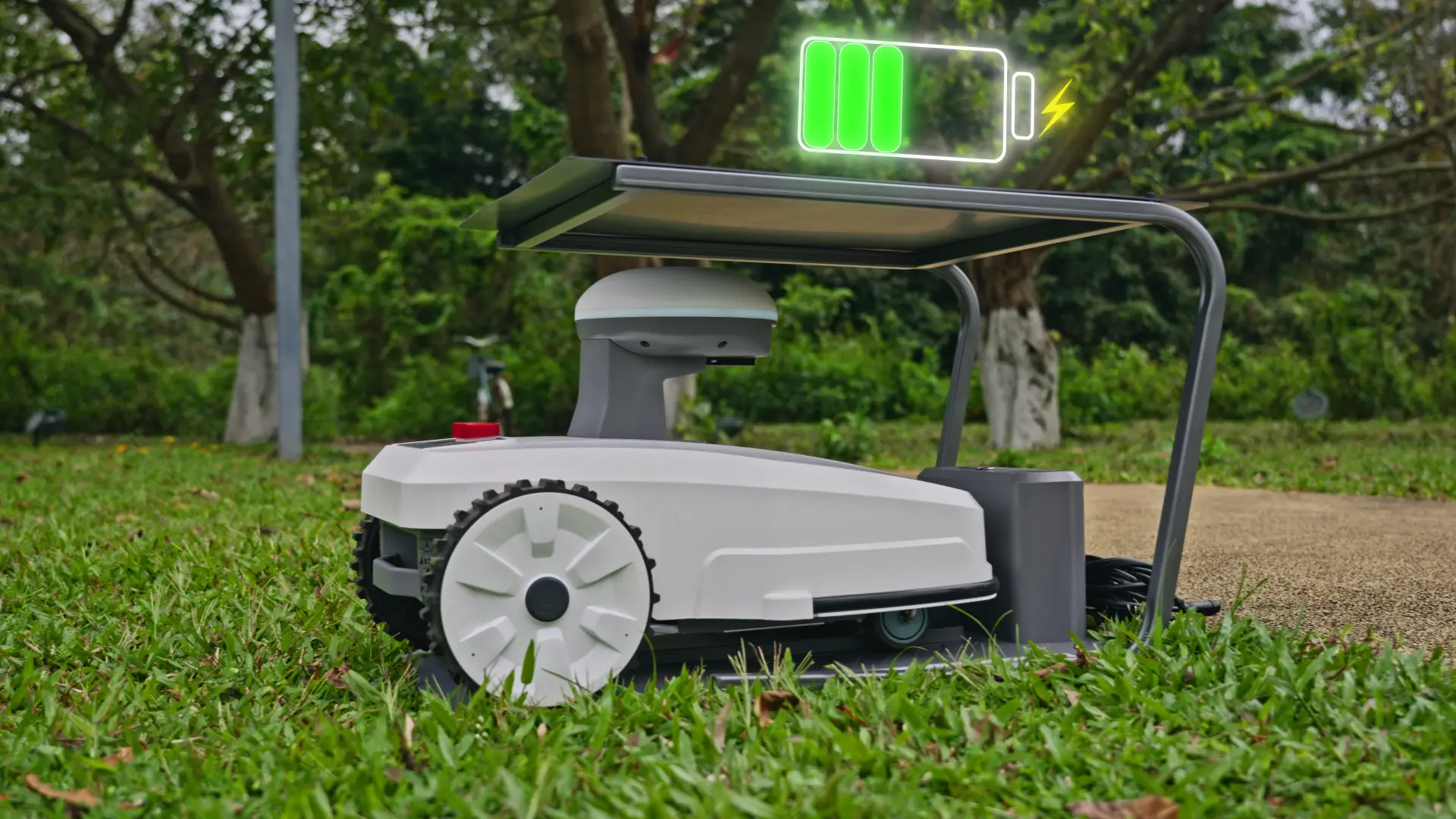 Robot Mower Clippings Are Less Noticeable Robot Mower Clippings Are Less Noticeable